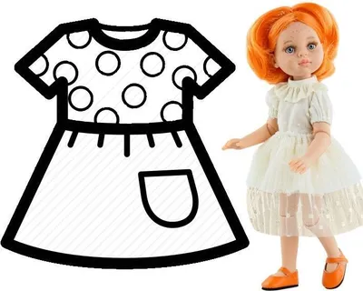 Zdjęcie produktu dla Ubranko dla lalek 32cm