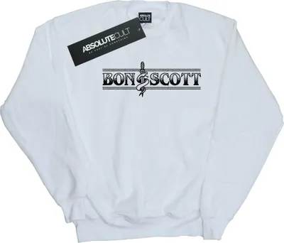 Produktbild von Bon Scott - "Bemguit Grime" Sweatshirt für Herren BI43614 (XXL) (Weiß)
