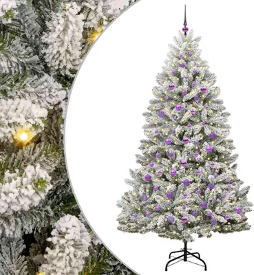 Imagen del producto de Árbol de Navidad artificial Verde y 210 cm PVC y Metal