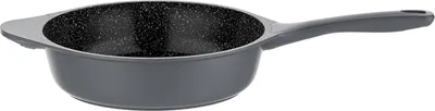 Produktbild von Schäfer Bratpfanne Ø28cm 3,9L Aluminium Phenolharz Pfanne Induktion Antihaft Beschichtung silber