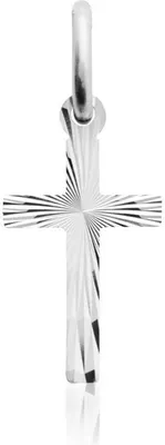 Produktbild von Kreuz Anhänger aus 925er Sterling Silber SP0398