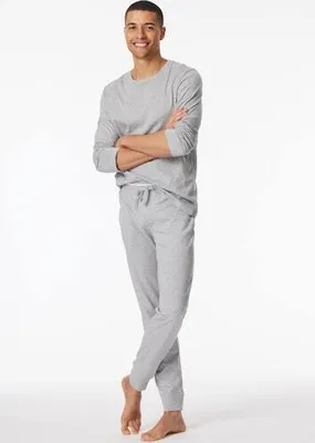 Produktbild von Schiesser Herren Hose lang Gr. 50 nachtblau