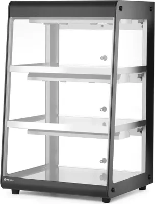 Immagine prodotto di Espositore da banco riscaldato, HENDI, nero, 220-240V/500W, 472x447x(H)775mm