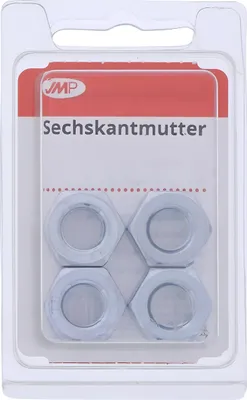 Obrázok produktu pre Šesťhranné matice JMP pozinkované M10 KL8 4 kusy