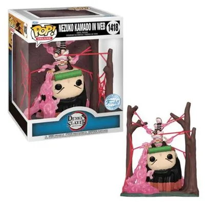 Produktbild von Funko Pop! Demon Slayer - Nezuko in Web #1418 Exclusive (Special Edition)