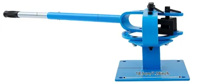 Immagine prodotto di Piegatrice di tubi, azionamento manuale, design portatile, con illuminazione blu