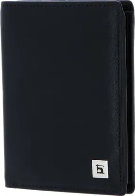 Image de H.I.S Cuir porte-monnaie Wallet Black noir