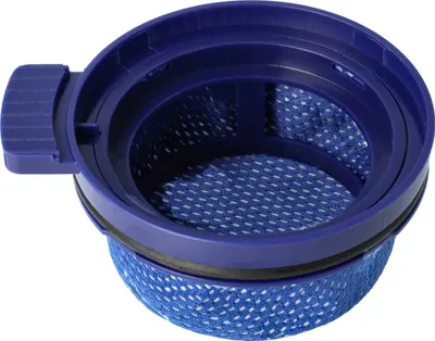 Produktbild von vhbw Staubsaugerfilter kompatibel mit Samsung Bespoke Jet VS20A95823N/SA, VS20A95823W/SA, VS20A958FWN, VS20A95923B/AA Staubsauger - Abluftfilter Blau