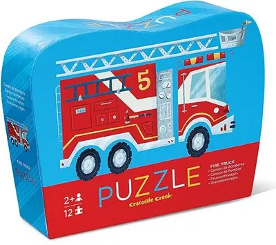 Obrázek produktu pro Crocodile Creek 4115-8, 12 kusů, Dopravní prostředky, 3 rok/roky