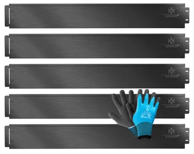 Produktbild von KESSER® Rasenkante 5-50m Beeteinfassung Beetumrandung Metall Palisade Mähkante