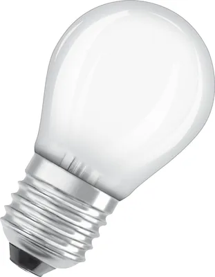 Produktbild von OSRAM Filament LED Lampe mit E27 Sockel, Tropfenform, Tageslichtweiss (6500K), 4W, Ersatz für 40W-Glühbirne, LED Retrofit CLASSIC P