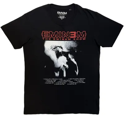 Produktbild von Eminem - "The Eminem Show" T-Shirt für Herren/Damen Uni RO15591 (XXL) (Schwarz)