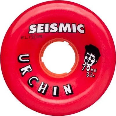 Image de Roues Skateboard - Urchin 70x44mm 82a - Opaque Red Elixir - Whurchn82A - Seismic