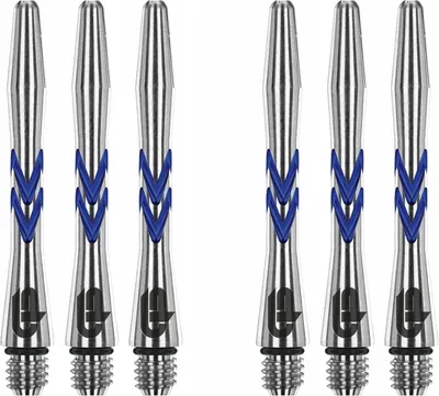 Produktbild von Red Dragon Iceman V-Groove Aluminium Schäfte Dart 2x3er Sets