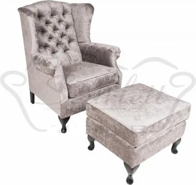 Produktbild von Hocker Beige Designer Luxus Hocker Polster Sitz Textil Relax Beistell Sofa