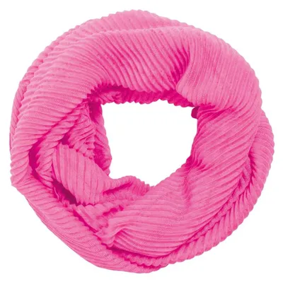 Samaya Rundschal "Plissee" in rosa