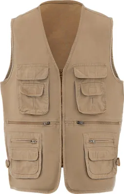 Produktbild von TALOON herren weste - khaki, XXXL