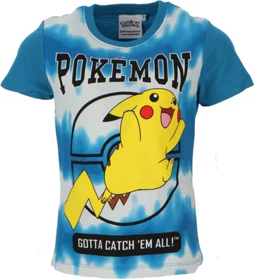 Zdjęcie produktu dla Pokemon T-shirt bawełniana koszulka z krótkim rękawem dla dzieci rozmiar 116
