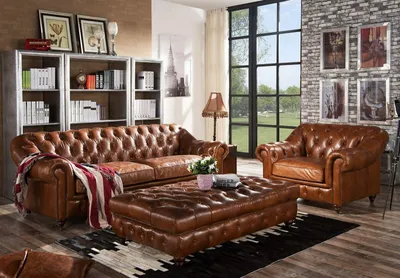 Produktbild von Fußhocker Ottomane Sitzhocker Sitzpouf Wohnzimmer Designer Hocker Polster Bank