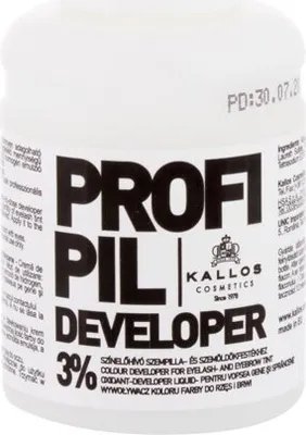 Zdjęcie produktu dla Kallos - Aktywująca emulsja do koloryzacji brwi i alg Profipil (Developer 3%) 60 ml 60ml