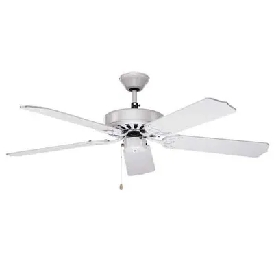 Obrázek produktu pro CasaFan ROYAL 132 WE, Domácí vrtulový ventilátor, Bílá, Strop, 180 ot/min, 132 cm, AC
