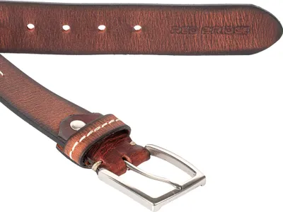 Produktbild von Red Bridge Herren Gürtel Echtleder Ledergürtel Leather Belt