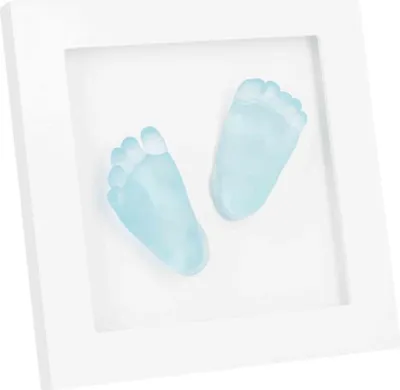Immagine prodotto di Memorie di cristallo Impronte di mani e piedi con cornice 3D DeLuxe