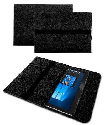 Produktbild von Tasche Hülle für Lenovo Yoga Duet 7i Filz Case Sleeve Cover Notebook SchutzhülleFarbe:Dunkel Grau