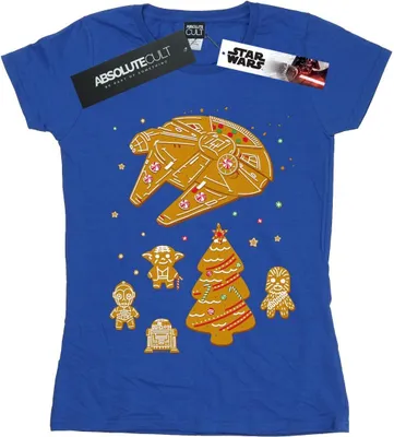 Produktbild von Star Wars - "Gingerbread Rebels" T-Shirt für Damen BI42166 (M) (Rot)