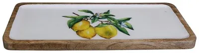 Produktbild von Tablett Citron, Mango Holz, 30x15x1,5 cm