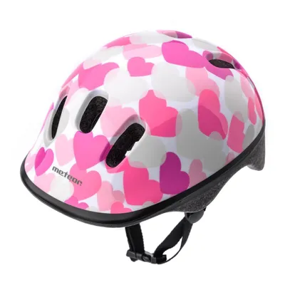 Immagine prodotto di Casco per bambini MTR, CUORI ROSA