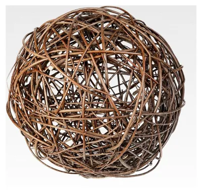 Produktbild von Weidenkugel, Dekokugel aus Weide für Innen- und Außenbereich, ca. Ø 25 cm