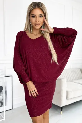 Produktbild von Kleid NUMOCO A402-4 ROT Größe: S/m