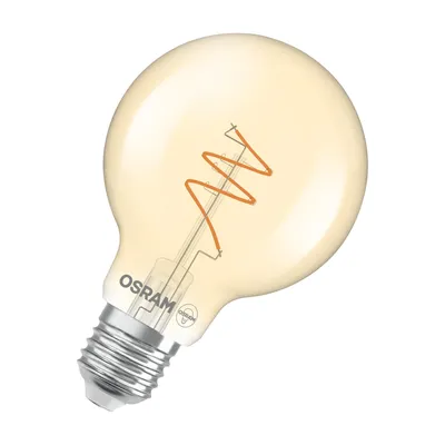 Produktbild von OSRAM LED Lampe Vintage 1906 CLASSIC Globe 4.9W 922 Gold E27 Dimmbar Warmweiss 4058075836822