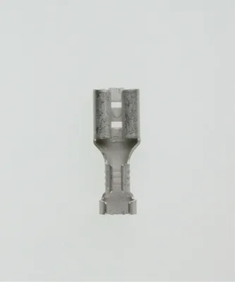 Produktbild von Flachsteckhülsen, Steckgröße 4,8 x 0,8mm unisoliert, ohne Rastzunge Querschnitt 1,5mm² - 2,5mm² - 1 Stück