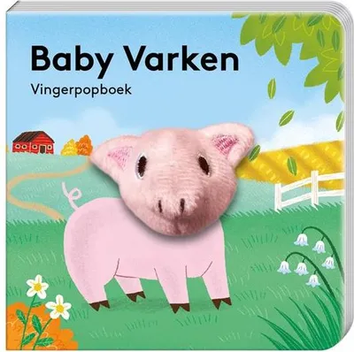 Image de Livres d'images Livre de marionnettes à doigt Ferme Petit cochon