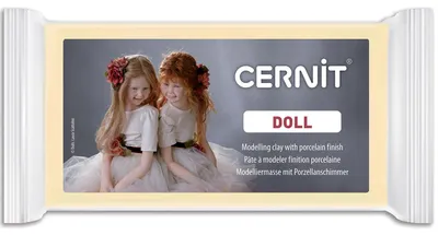 Obrázek produktu pro Cernit Polymer Clay Doll Polymerová hmota Almond 500 g
