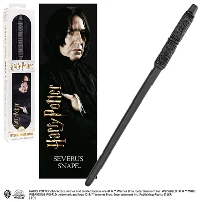 Zdjęcie produktu dla Noble Collection Harry Potter Replika różdżki Severusa Snape'a z PVC, 30 cm NOB6323