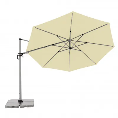 Obrázek produktu pro Doppler ACTIVE 370 cm - výkyvný zahradní slunečník s boční tyčí : Desén látky - 820