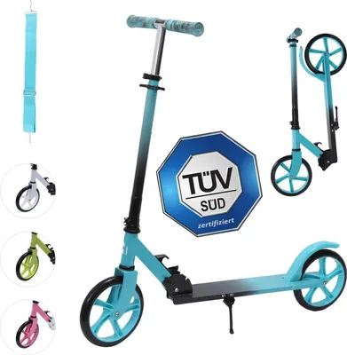 Produktbild von Habib 200mm Cityroller | Klappbar & bis 100kg: Blau