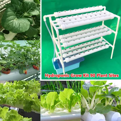 Obrázek produktu pro Rostlinná zeleninová zahrada 3-vrstvá 90 Hydroponický držák pro pěstování 3 úrovně rostlinných míst