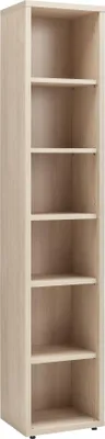 Produktbild von Bücherregal - Eiche Elegancia Nachbildung - 44 x 218 cm - mit 6 Fächern