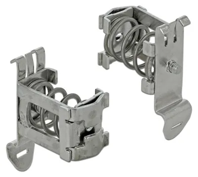 Produktbild von Schirmklemme für Hutschiene, Kabel 4-13,5mm, Metall, EMV geeignet