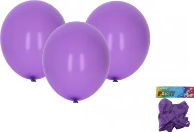 Immagine prodotto di Pallone gonfiabile 30 cm - set da 10, viola