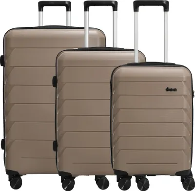 Zdjęcie produktu dla zestaw walizek na 4 kółkach d&n Travel Line 4100 3 szt