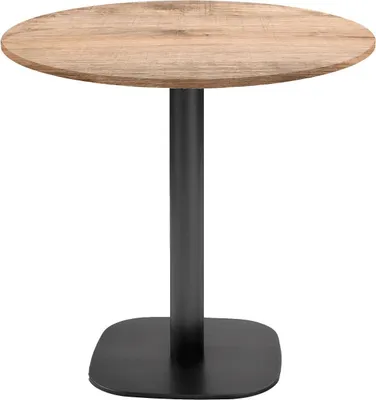 Produktbild von Runder Tisch Ø 70 cm – Rundes Modell aus natürlichem Tanninholz