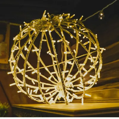 Obrázek produktu pro LED světelná koule, teple bílá, pr. 60 cm