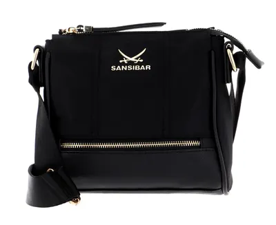 Immagine prodotto di Sansibar borsa a tracolla borsa a tracolla Zip Bag Black nero