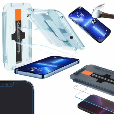 Image de Pour Apple iPhone 12 Pro Max : film de protection en verre trempé 3D pour écran LCD H9, neuf