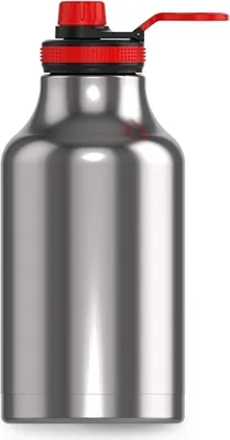Produktbild von LES ARTISTES A-2343 Thermoflasche XL 2000 ml silber